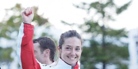 M.ミシェル「とても光栄」美し過ぎる女性騎手がJRA初勝利！