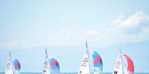 【ヨット】海上の熱い戦い！／第７９回早慶ヨット定期戦