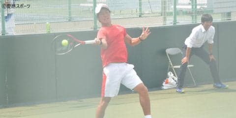 【テニス（男子）】学生タイトル獲得へ。今村が決勝進出！/　全日本学生テニス選手権　本戦7日目