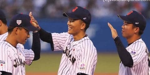 早川、直球で攻め切り２奪三振　大学生の実力を見せつける