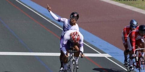田川・甲斐ペアがタンデム優勝！　トラック総合２位でロードへ／全日本大学対抗選手権