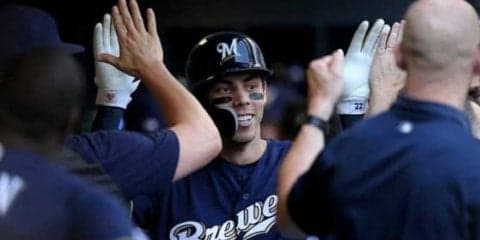 【MLB】ナMVP候補イエリッチ、フルヌードに挑戦「最高のお気に入りの写真かも」