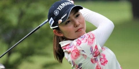 アイアンはいいのにドライバーが…　江澤亜弥「ボールの前後にスパットを置いてターゲットラインをより明確に」