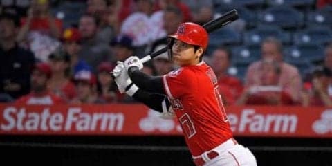 【MLB】大谷翔平、2戦連続安打で4の1　160キロ打ち返す二塁打放つも、エ軍完封負け