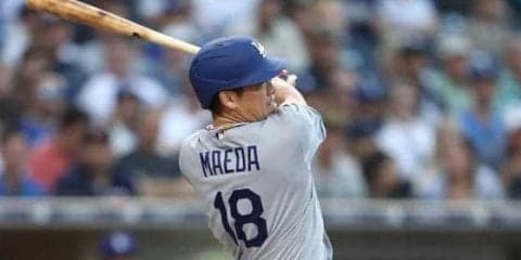 【MLB】前田健太の“野手顔負け”逆転打に敵軍OBもホレボレ「本当に格好いいスイング」