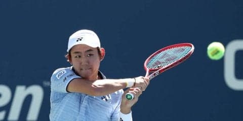 西岡 自身初の3回戦進出ならず。3時間超の熱戦の末、世界61位のロペスに屈す