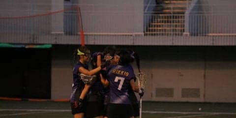 【女子ラクロス部】 リーグ戦初戦！大奮闘の末引き分けに