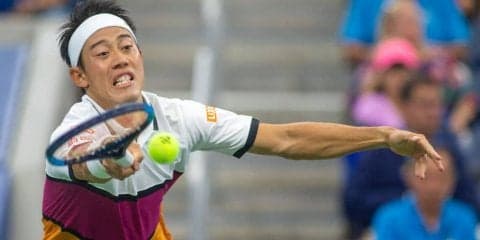 【速報】錦織が第1セットを落とす。世界38位、注目の若手デミノーとの3回戦