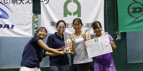 吉田明が夏関準優勝！女子部史上初の快挙達成／関東学生選手権６日目