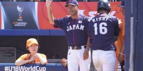【U-18W杯】日本、19点圧勝！　2本塁打8打点の西に抜擢の永田監督も驚く「大当たりでした」