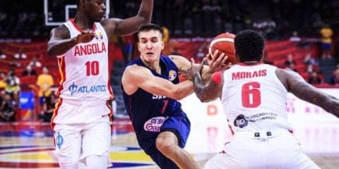 バスケワールドカップが開幕、優勝候補セルビアがアンゴラに46点差の快勝スタート