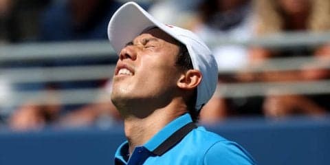 錦織 凡ミス60本でラケットを叩きつける。相手に隙があっただけに悔しい敗戦