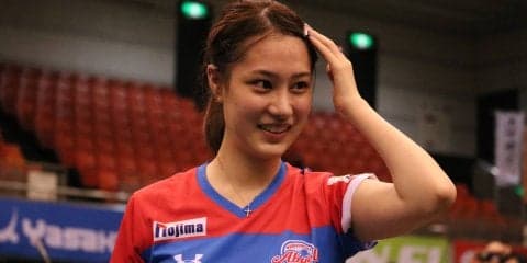 浜本由惟、今季初勝利でお立ち台に＜卓球・Tリーグ＞