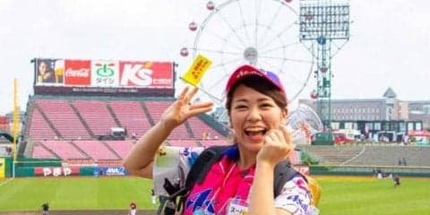 19歳売り子ひなさん、ハツラツ笑顔で自己最高259杯「前日の自分を上回りたい」