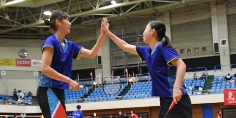 【バドミントン部女子】 西日本インカレで４強入りしあすにつなげる