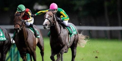 【札幌2歳S】武豊「大幅に時計を短縮」サトノゴールド2着でゴールドシップ産駒のワンツー