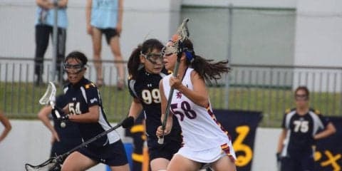 【ラクロス（女子）】序盤の劣勢はねのけ、今季リーグ戦初勝利！／関東学生ラクロスリーグ戦　学習院大戦