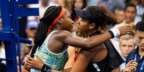 ガウフを圧倒した大坂が、試合後に見せた15歳への気づかい