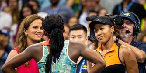 大坂なおみ「一人で泣くよりもみんなと話した方が良い」。敗れた15歳ガウフをインタビューに誘った理由