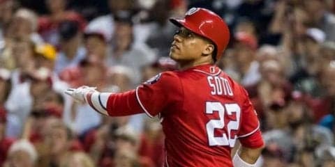 【MLB】ナショナルズ20歳がナ・リーグ63年ぶり偉業　20歳以下での30本塁打到達