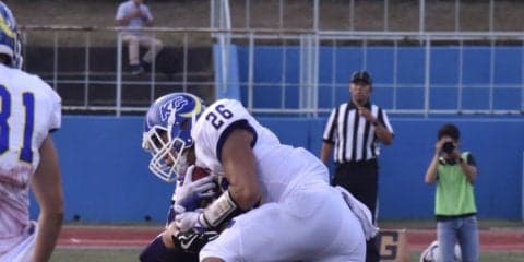 【アメリカンフットボール部】 同大とのリーグ戦初戦に勝利も課題山積み