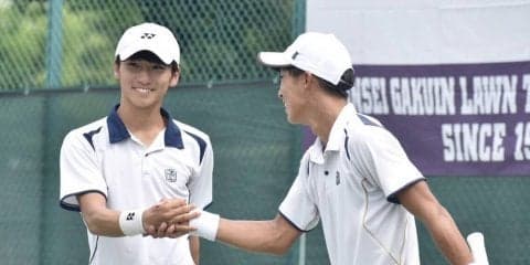 【庭球部男子】 甲南大に２－７で敗れ、リーグ戦開幕黒星