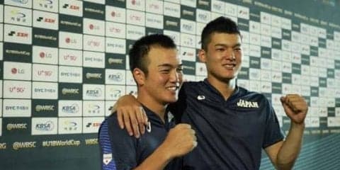 【U-18W杯】夏不完全燃焼の東邦コンビが大暴れ！　石川＆熊田で7打点「選ばれた時から2人で…」