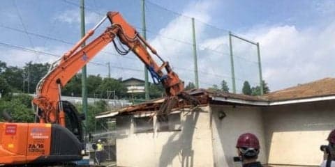 西武・旧若獅子寮を取り壊し　選手たちは別れ惜しむ、今井「思い出がいっぱい」