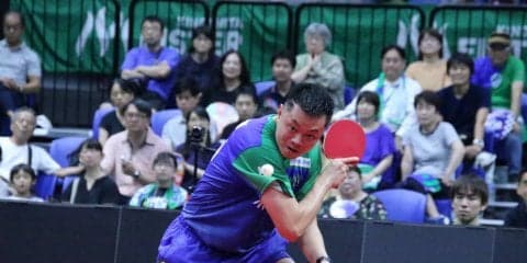 侯英超「調子をキープできている」　水谷敗れるもKM東京2連勝＜卓球・Tリーグ＞