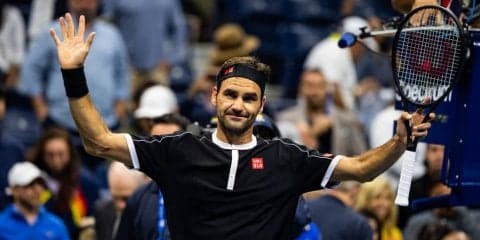 フェデラー「黒と白のタキシードのようだ」。全米OPのウェアもお気に入り