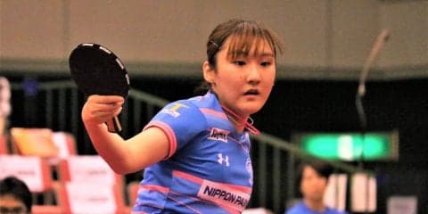 加藤美優、2勝の大活躍　ニッペMが今季初勝利＜卓球・Tリーグ＞