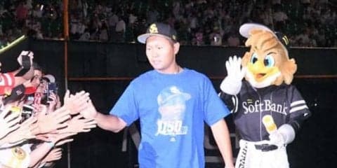 鷹・中村晃、先制2ランで今季初お立ち台　怪我乗り越え「楽しくプレーできている」