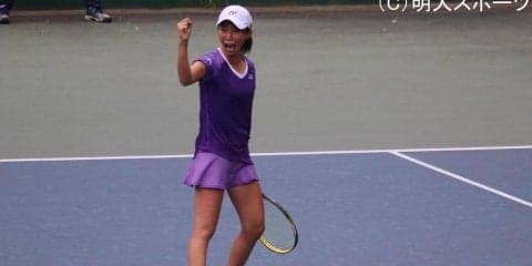 王者・早大に惜敗 　健闘及ばす黒星発進／関東大学女子１部リーグ戦