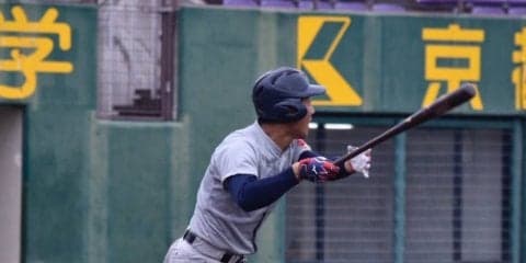 【硬式野球部】　一時は２点差まで追い上げるも逆転ならず、秋季リーグ戦黒星スタート