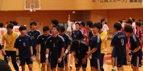 【ハンドボール部】黒星発進も、守護神・荻原は確かな手応え「チームは戦える状況にある」