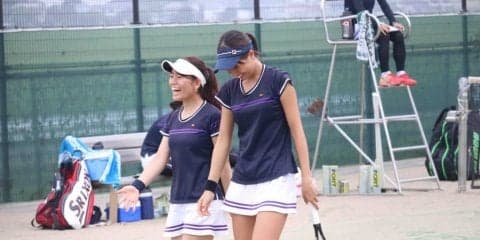 【テニス部女子】リーグ戦初戦　青学大相手に白星でスタート！