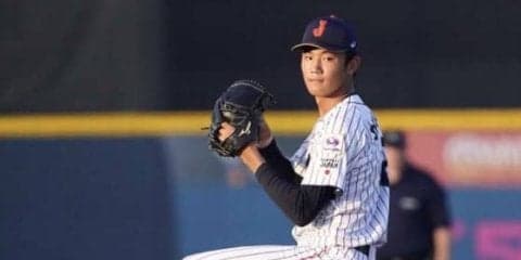【U-18W杯】奥川恭伸、初回から全開！　最速152キロで3奪三振の快投、立ち上がりは無失点