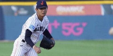 【U-18W杯】奥川恭伸、2回で早くも6奪三振！　最速152キロ、アウト全てが三振