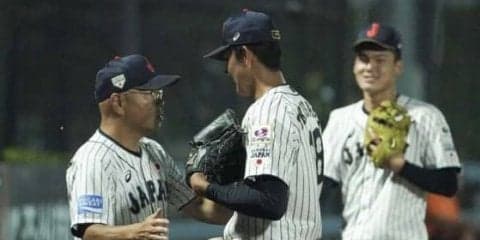 【U-18W杯】侍永田監督、7回18奪三振の奥川称賛「本当に素晴らしい投球を」