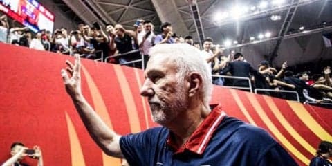 大勝したアメリカ代表、ポポビッチも満足「選手たちは日本をリスペクトしていた」