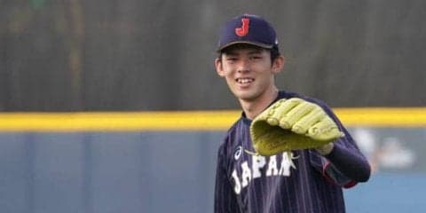【U-18W杯】佐々木朗希の“世界デビュー”に日米スカウト集結！　試合前はリラックスムード