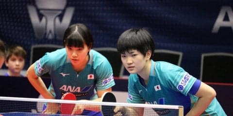 エリアカペア・木原/長﨑　オールストレートで決勝へ＜アジアジュニア＆カデット卓球選手権大会＞