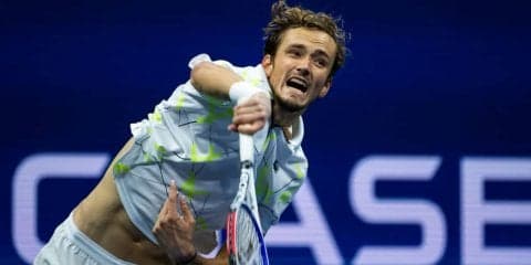 メドベージェフが自身初のGS決勝進出。4大会連続の決勝で「アメリカが大好き」