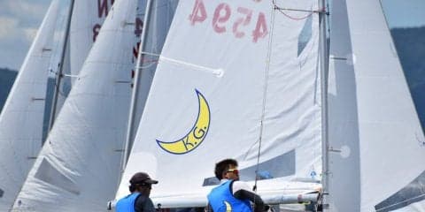 【ヨット部】 　全日本学生個人２日目、課題残るも感覚をつかむ