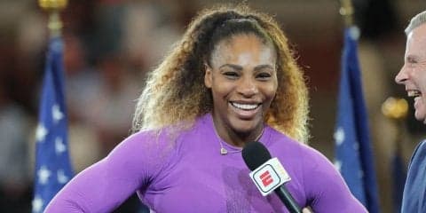 セレナ「誇りに思える素晴らしい選手」。全米OP初優勝のアンドレスクを称える