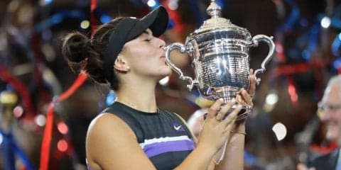 全米OP本戦初出場で初優勝のアンドレスク「この瞬間のために努力を重ねてきた」