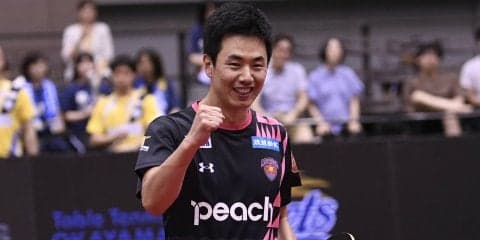 朱世赫、逆転でVM制す　琉球はホーム2連勝＜卓球・Tリーグ結果速報＞