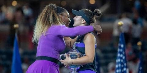 19歳アンドレスク、セレナ破り全米OP初優勝。国枝は初戦敗退、上地は決勝へ