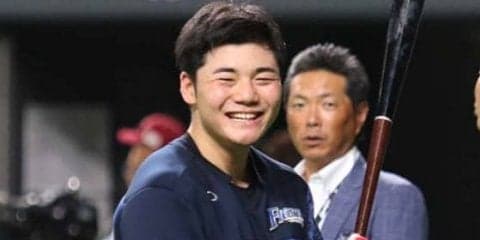 日ハム清宮、“爆笑転倒”に「めちゃくちゃ恥ずかしかった」　のちに一発「良かった」