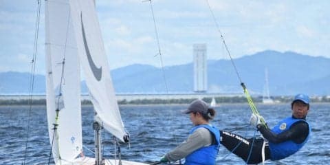 【ヨット部】 　最後まで健闘するも、入賞ならず